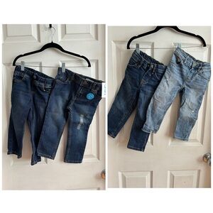 H&M- Carters 2T Jeans Bundle